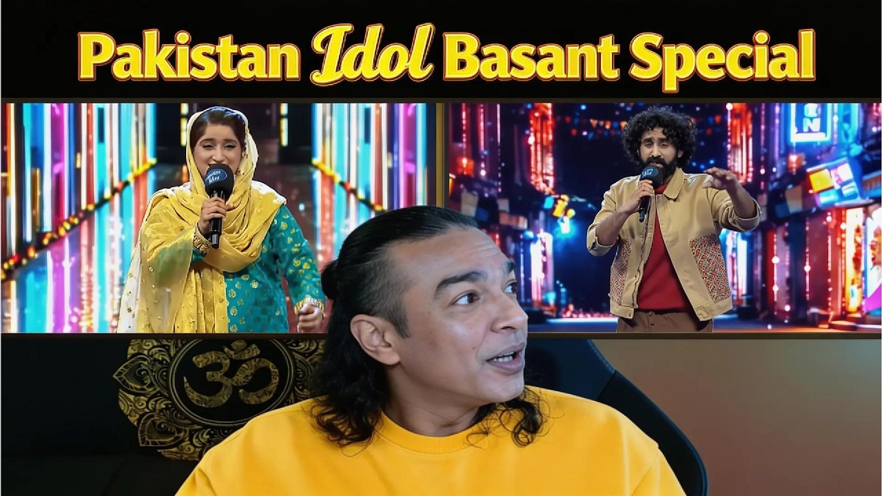 SweindianReaction/Pakistan Idol/Basant/Nabeel Abbaas/Hira Qaisar|“Guddi Wangu Sajna”