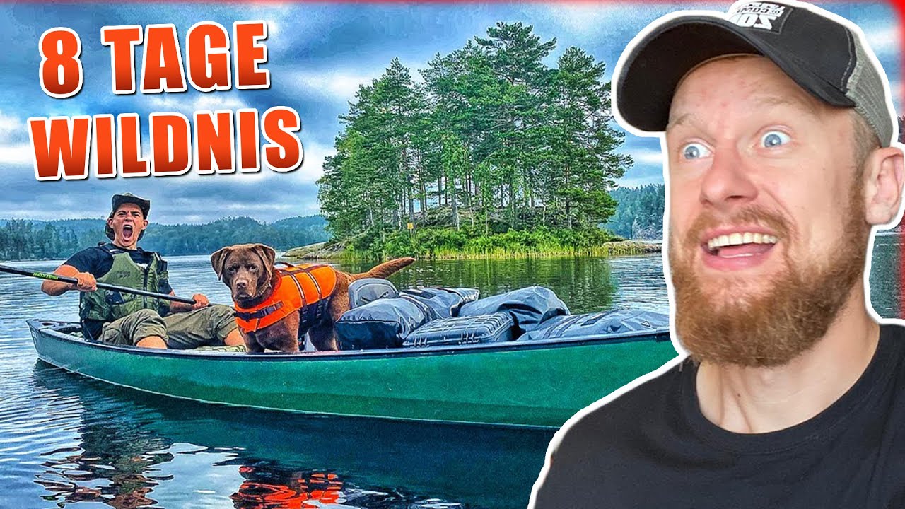 8 TAGE WILDNISS - Überleben mit HUND | Fritz Meinecke reagiert auf Survival Mattin