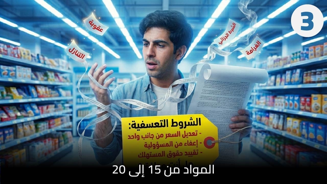 حماية المستهلك من الشروط التعسفية | شرح قانون حماية المستهلك رقم 31.08 (ج3) المواد من 15 إلى 20