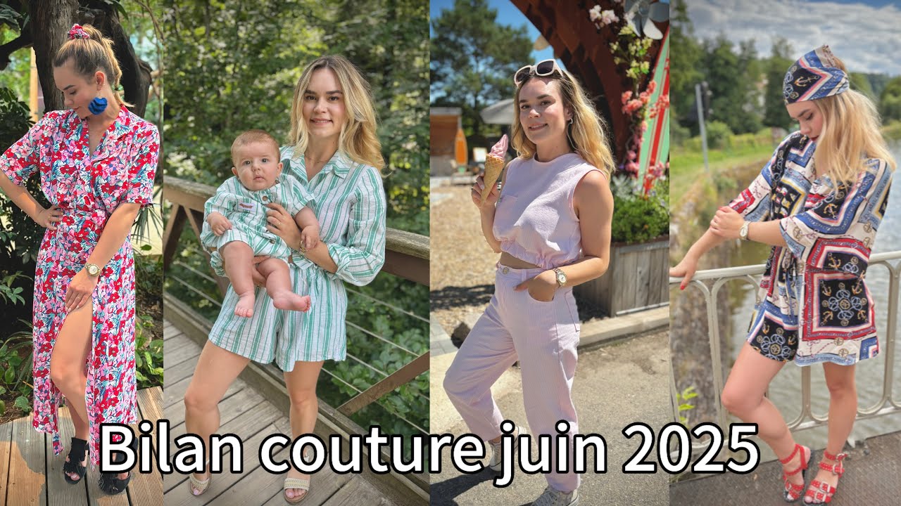 🪡 Bilan couture juin 2025 🪡