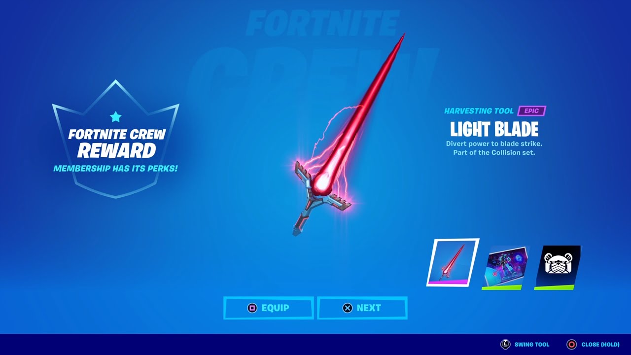 HOW TO GET LIGHT BLADE PICKAXE IN FORTNITE!