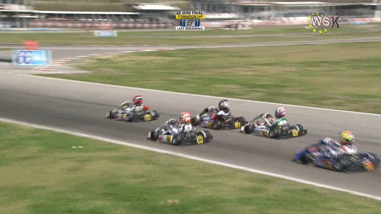 WSK EURO SERIES 2019 ROUND 1 60 MINI FINAL