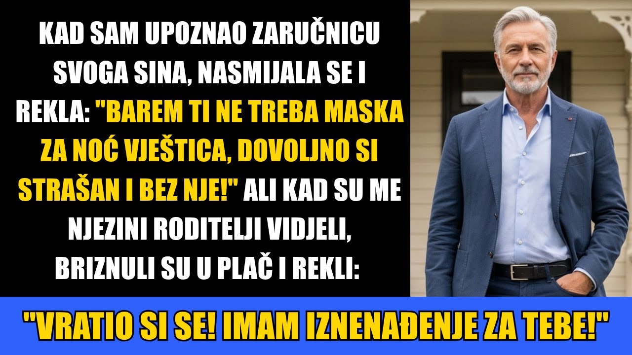 Zaručnica moga sina htjela me poniziti, ali nije znala tko sam zapravo bio...