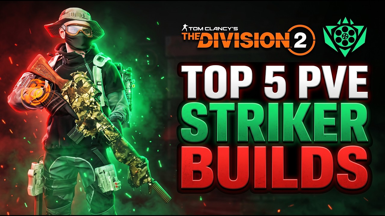 ТОП-5 ЛУЧШИХ билдов на STRIKER в The Division 2, которые вам нужны прямо сейчас (2026)