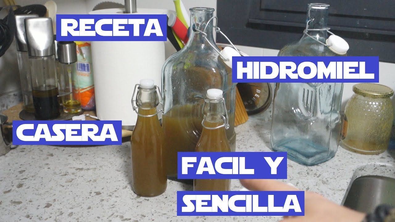 Hidromiel casera, fácil y sencilla