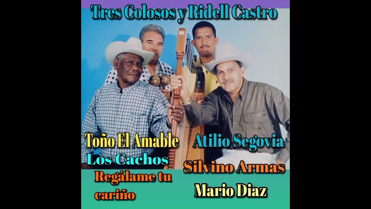 Tres Colosos y Ridell Castro . Atilio Segovia, Silvino Armas y Mario Díaz
