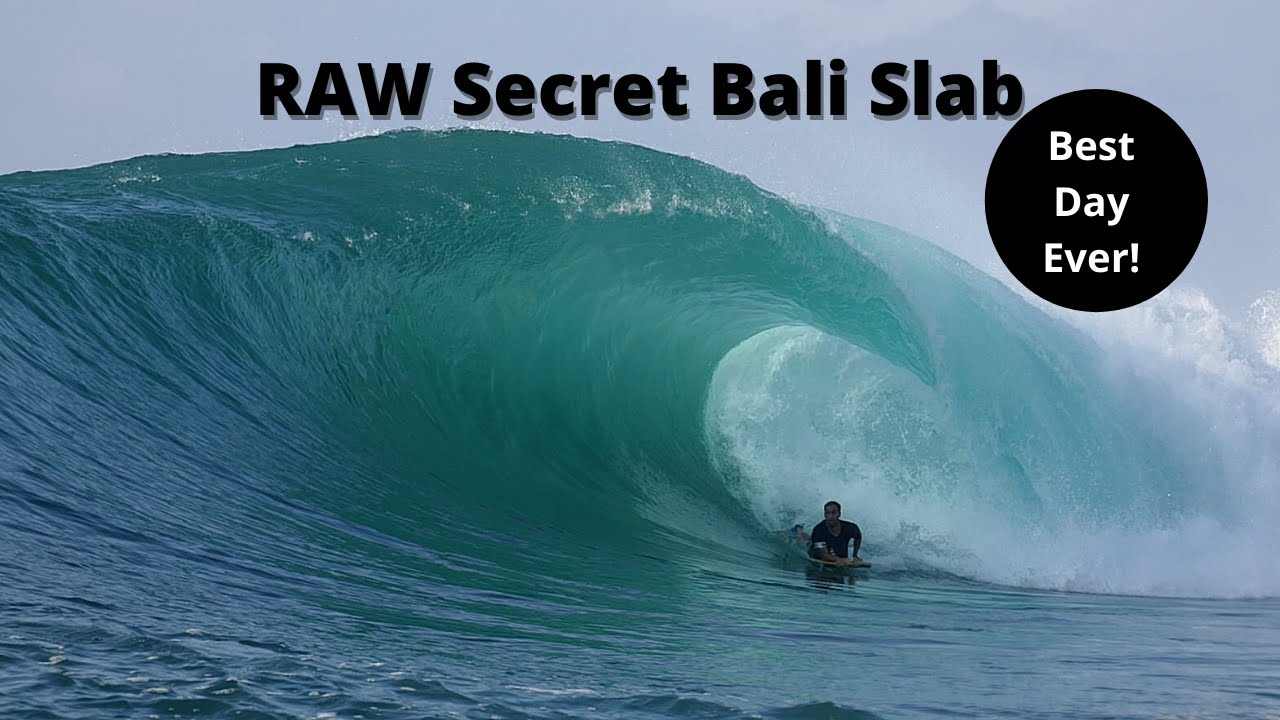 RAW Bodyboarding Secret Bali Surf Spot Indonesia. Slabs and Barrels for the Bodyboarders Only!