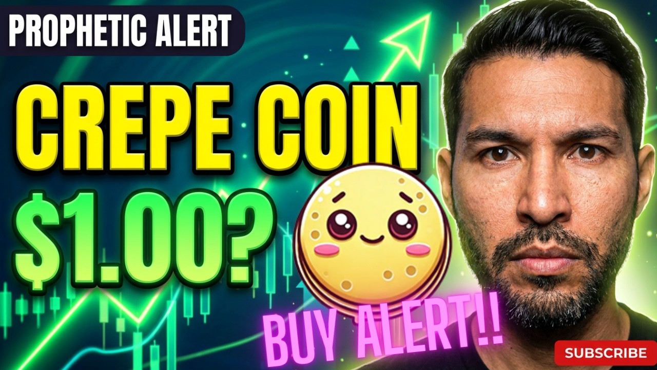 ⚠️ОПОВЕЩЕНИЕ О ПОКУПКЕ КРИПТОВАЛЮТЫ💥Монета CREPE💥Пророческие ценовые ориентиры!