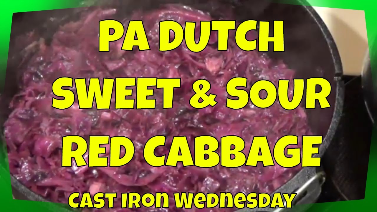 PA DUTCH SWEET & SOUR RED CABBAGE