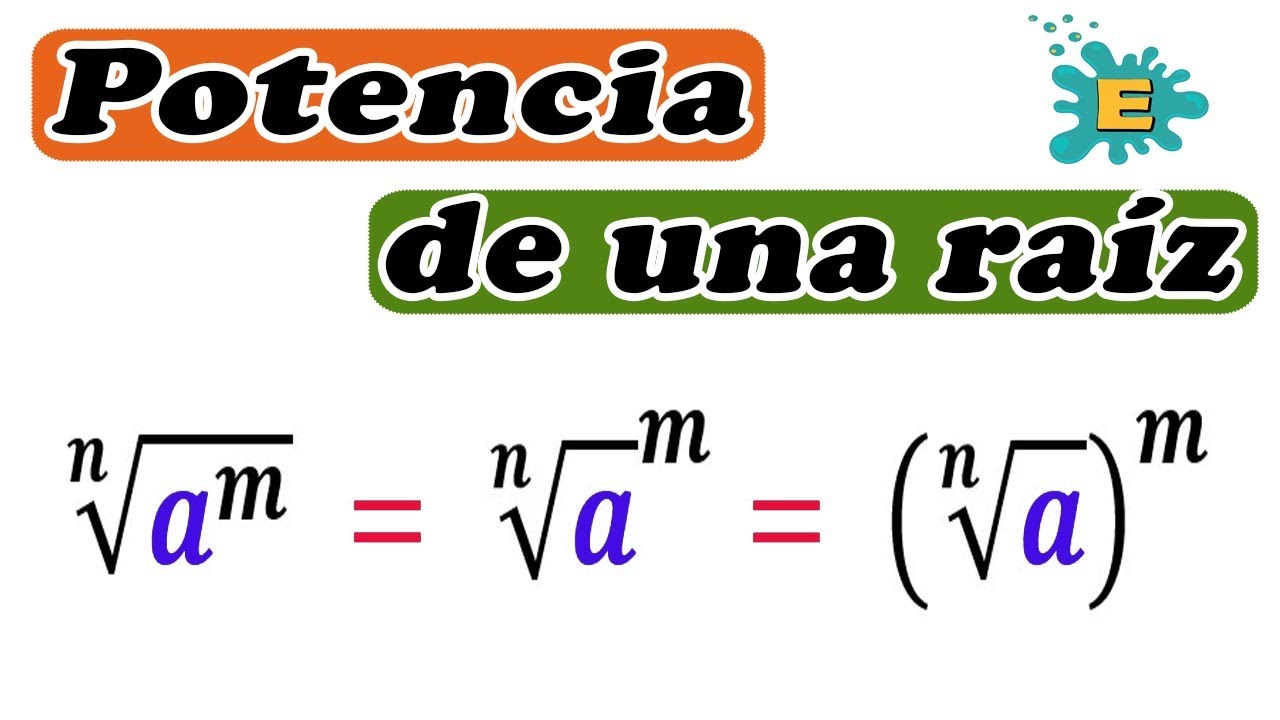 POTENCIA de una Raíz✅