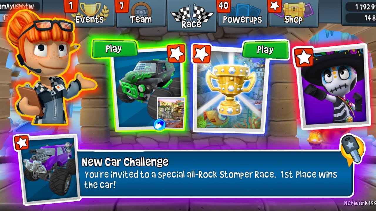 Skull Knocker Challenge 💀| LEVEL 13 Championship 🏆| Beach Buggy Racing 2 🏖🏁| BB Racing 2