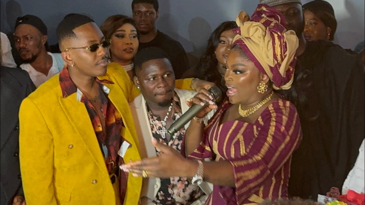 FUNKE AKINDELE, ENIOLA BADMUS, SOPHIA ALAKIJA, ODUNLADE ADEKOLA AT LOVE & NEW NOTES MOVIE PREMIERE 