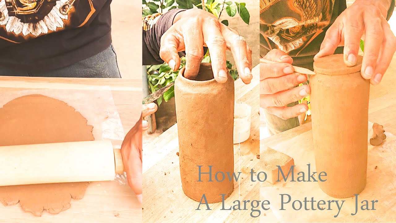 Making a Pair of Vases / pottery handmade beginner