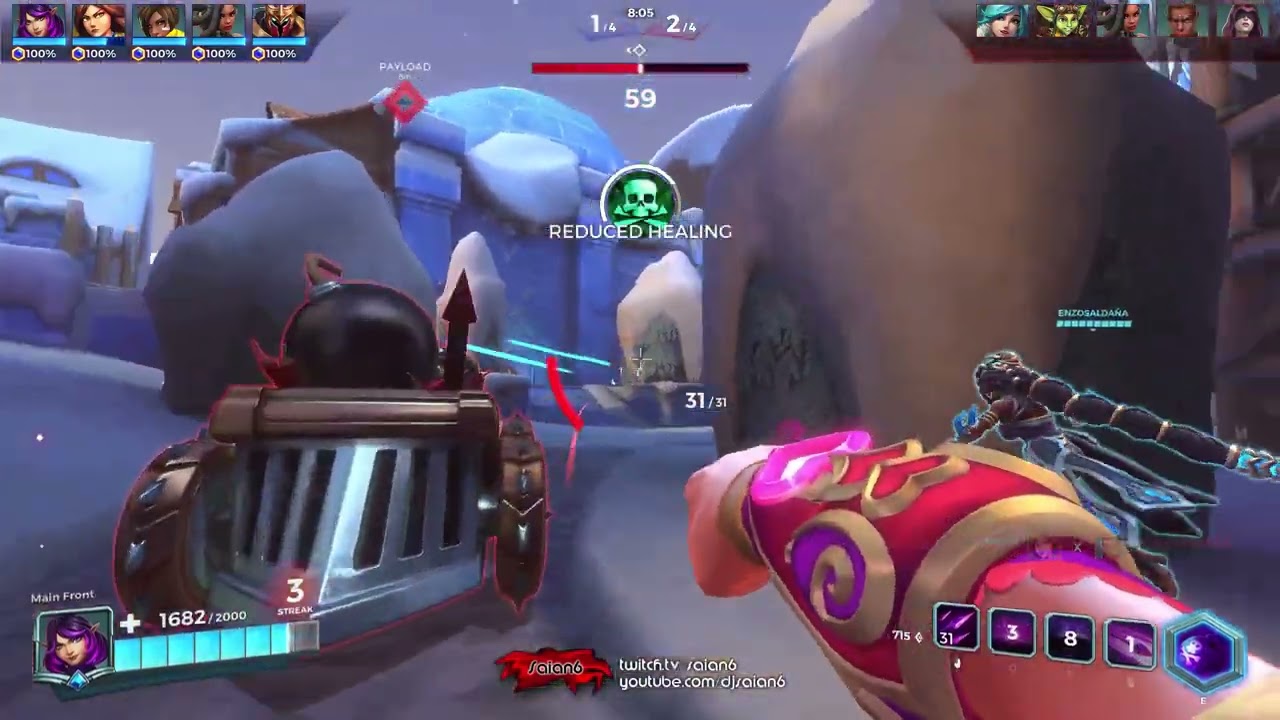 Paladins - EP81 - Skye Gameplay Highlights