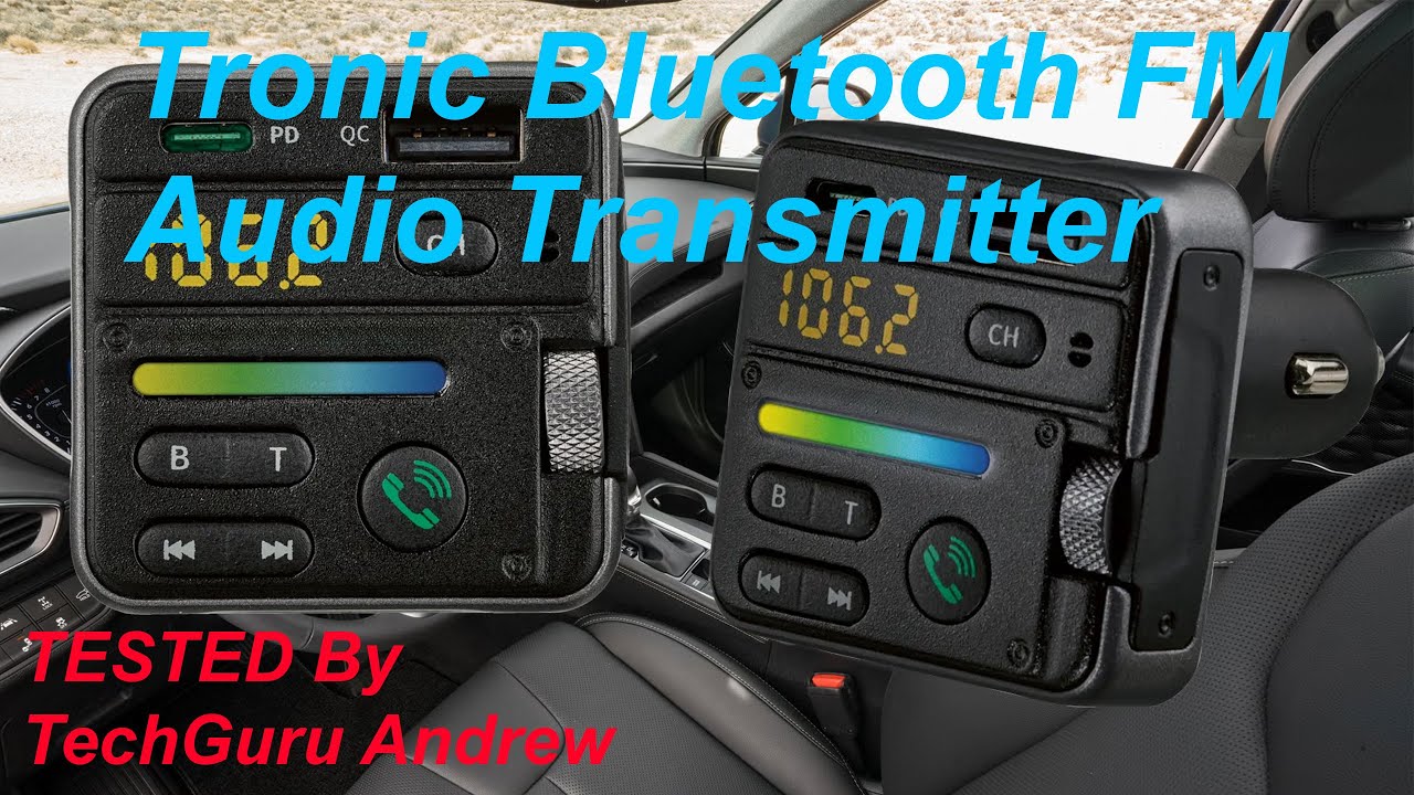 Tronic Bluetooth FM Audio Transmitter TBFMT A1