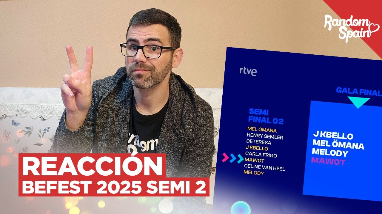 Benidorm Fest 2025 | REACCIÓN | Clasificados Semifinal 2