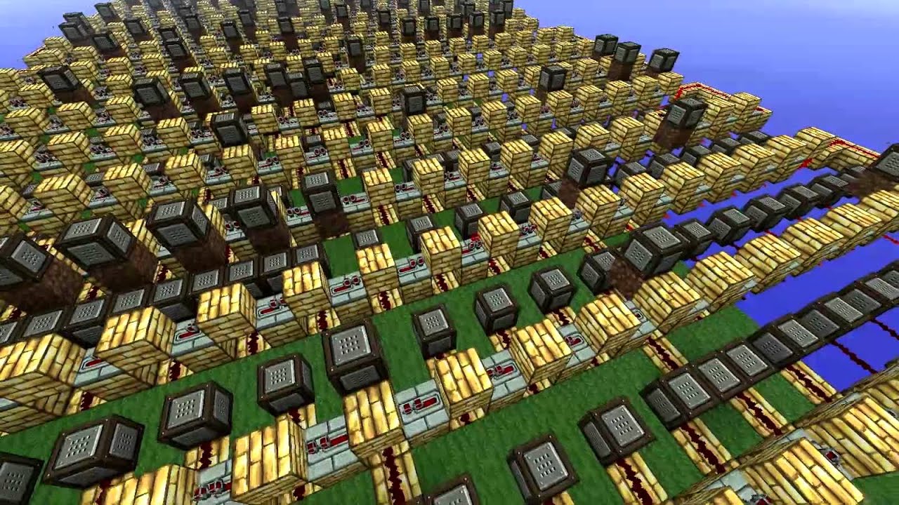 Minecraft Note Blocks: Beethoven - Moonlight Sonata 3rd Movement