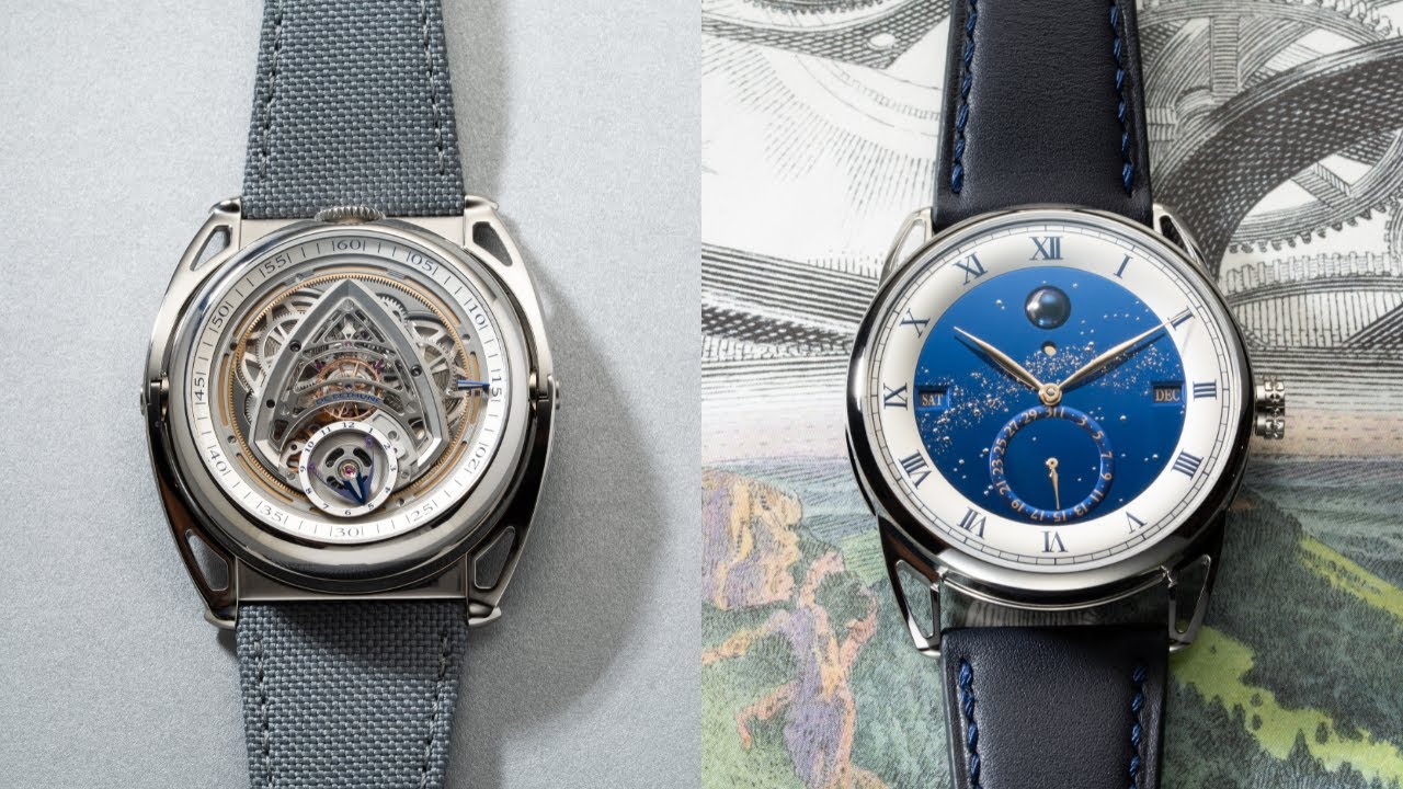 На выставке Dubai Watch Week 2025 компания De Bethune представила модели DB Kind of Two Jumping G...