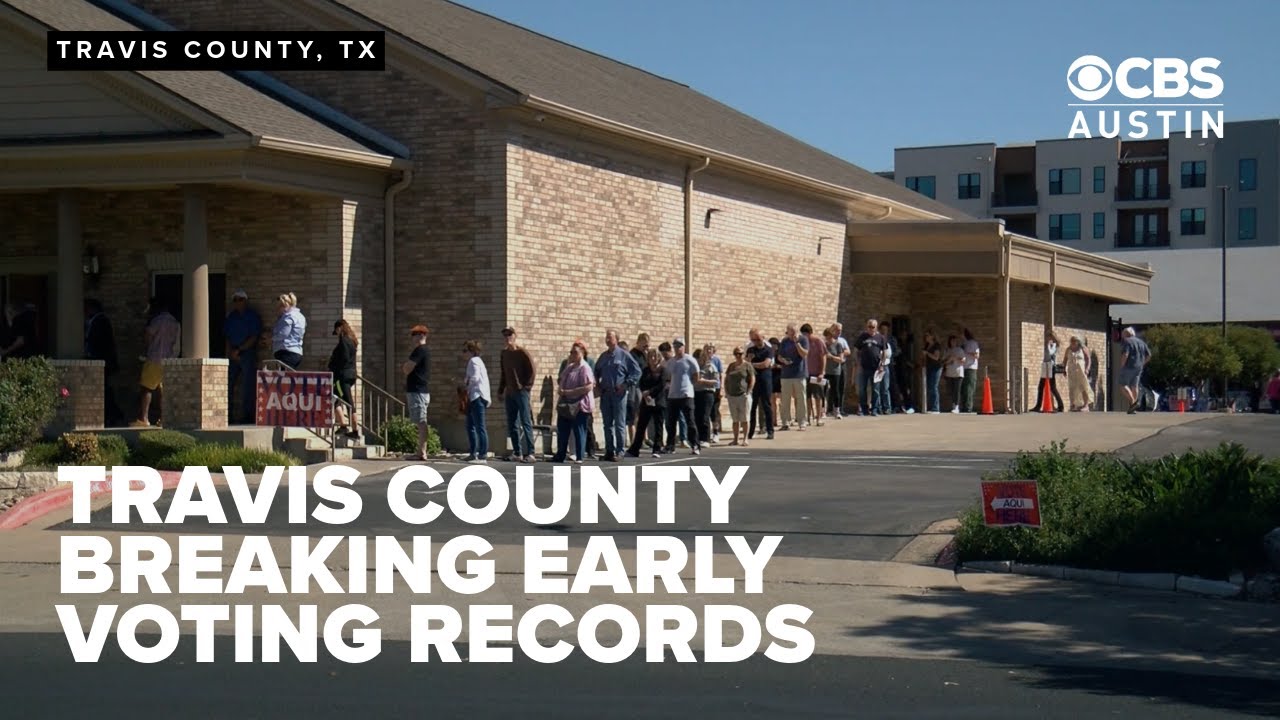 Travis County breaks early voting records with historic turnout