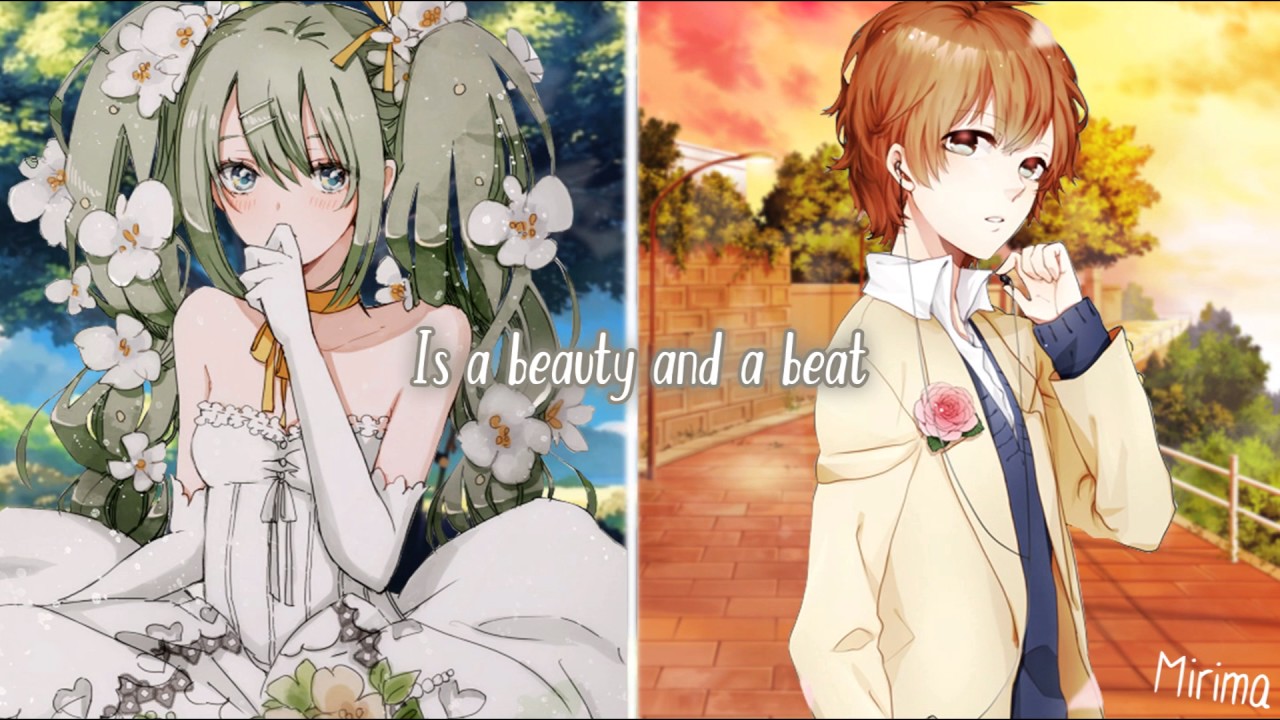 「Nightcore」→ Beauty And A Beat (Switching Vocals)