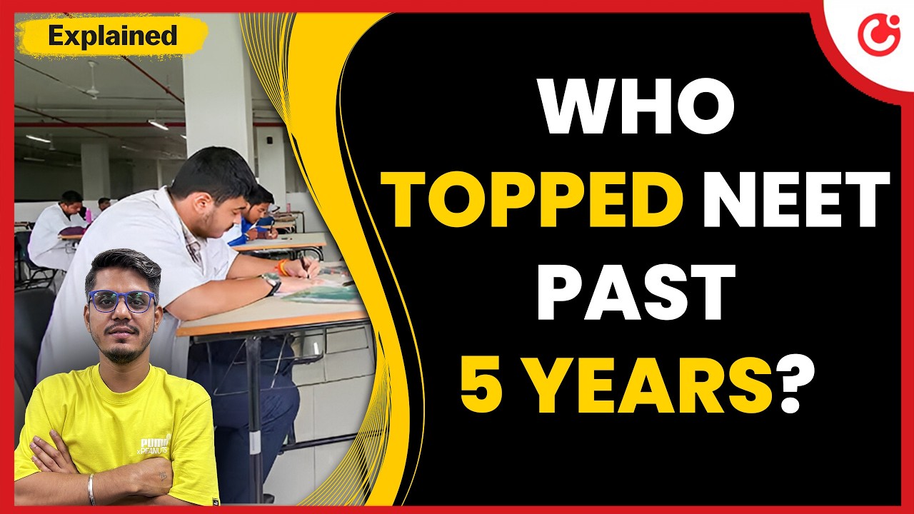 NEET UG Top Rankers 2019–2024 | NEET Toppers Over 5 Years: