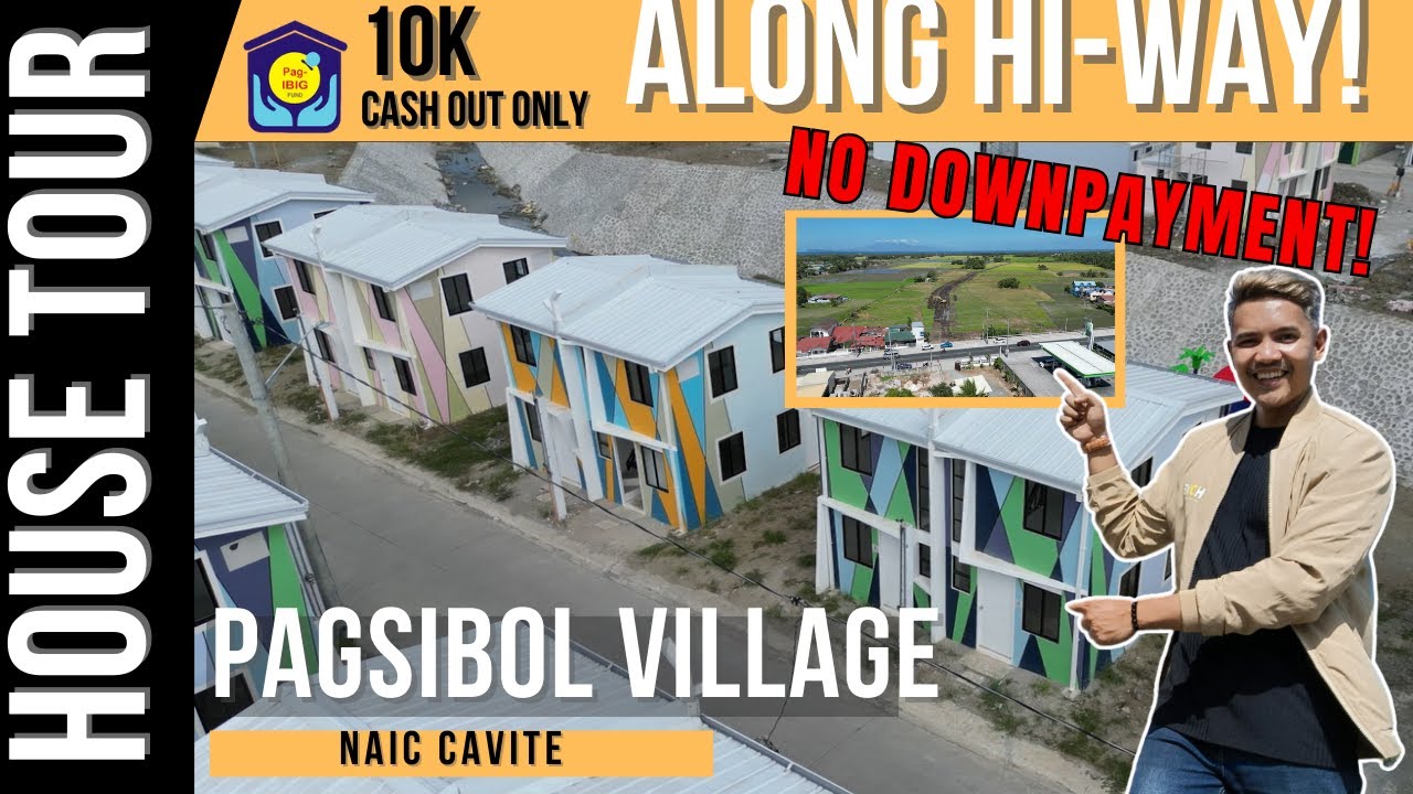 NO DOWNPAYMENT ALONG HIGH WAY PAGSIBOL MUZON NAIC CAVITE ABOT KAYANG DUPLEX HOUSE AND LOT