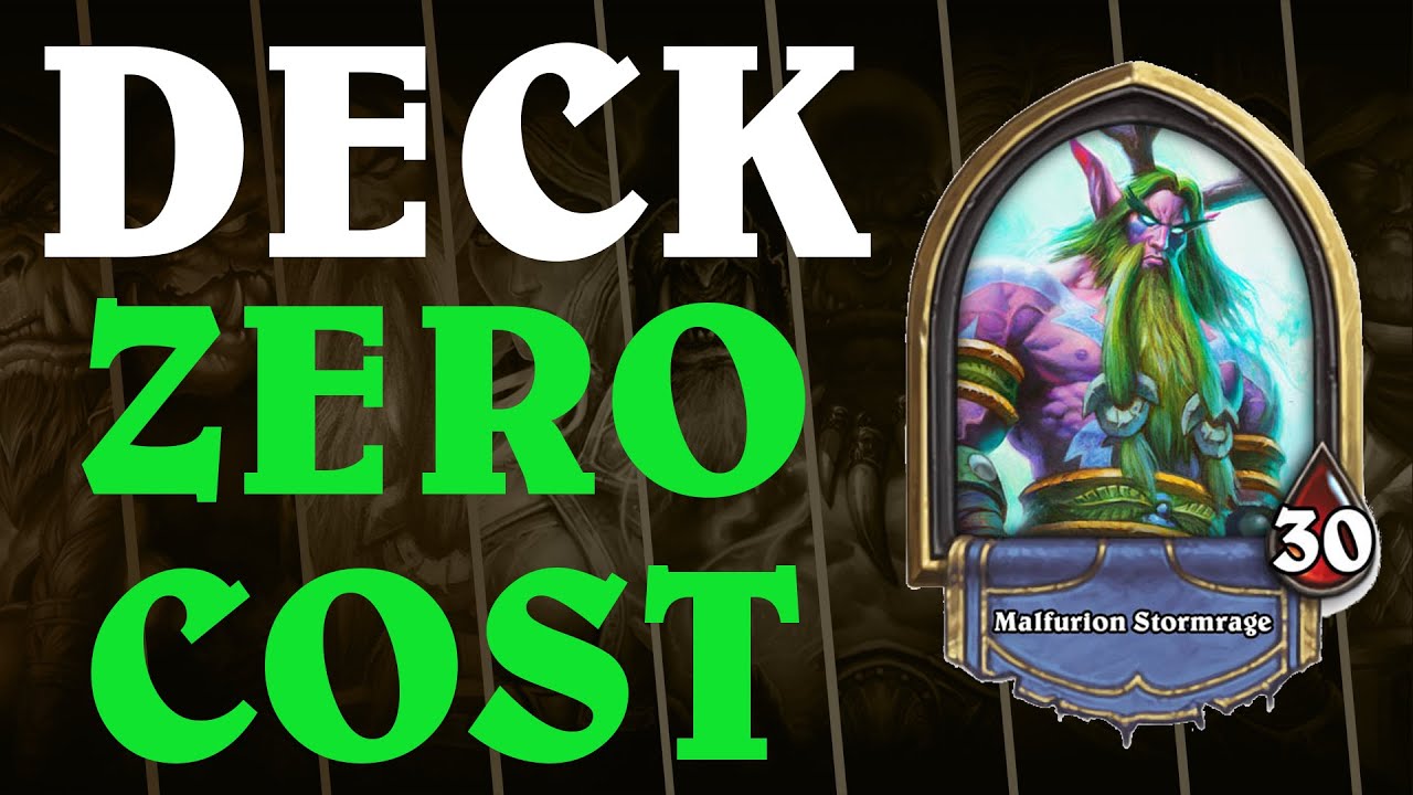 Druide ZERO COST Ramp (Cartes de base) - Guide Débutant ! - H1N1Virus Hearthstone