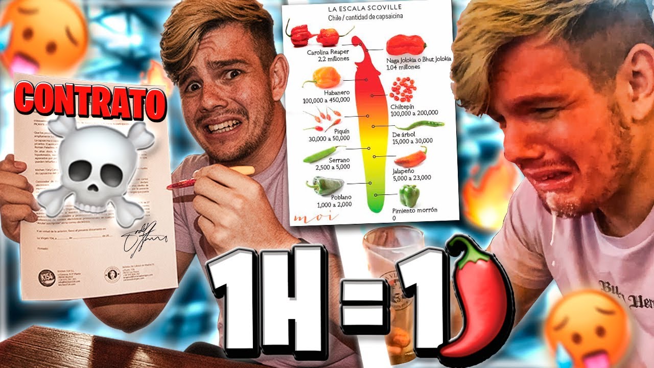 ME COMO EL CHILE M&Aacute;S PICANTE DEL MUNDO! 🌶️🔥🌍 POR HORA QUE PASA ⏱!! **EL PEOR MOMENTO DE MI VIDA**⚠️