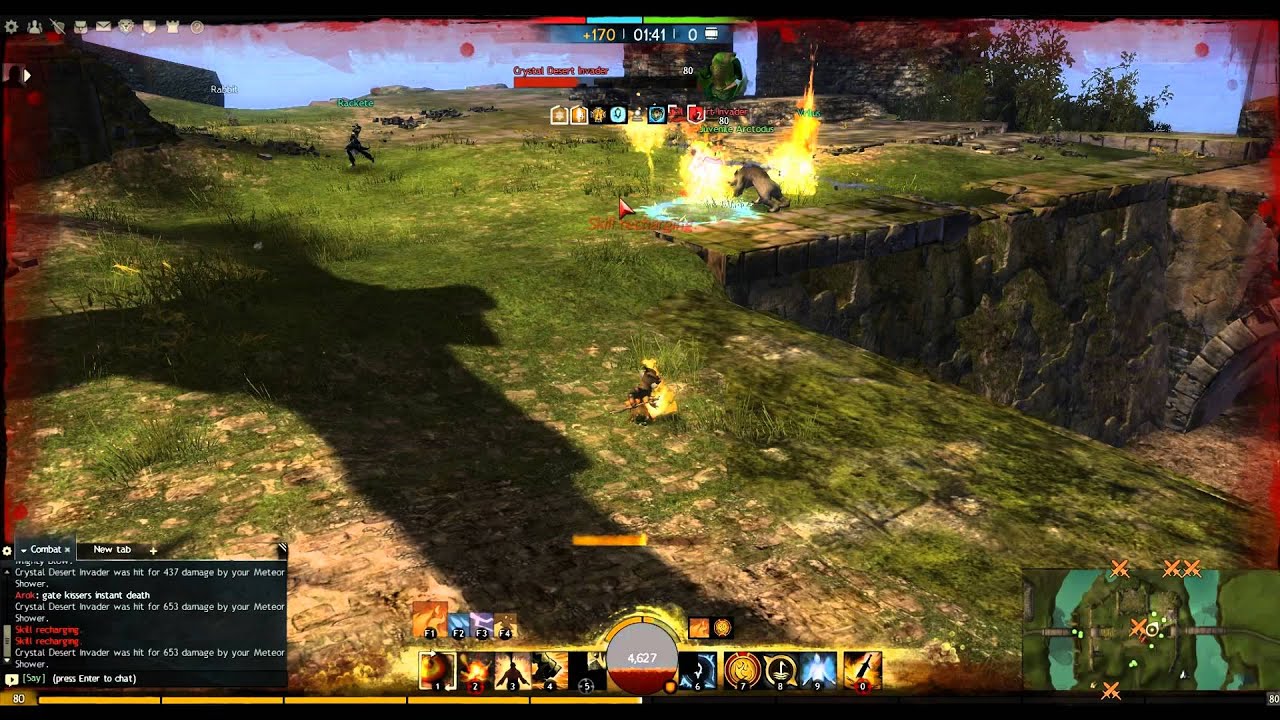 GW2 Level 80 Elementalist - The Gate of Madness Server