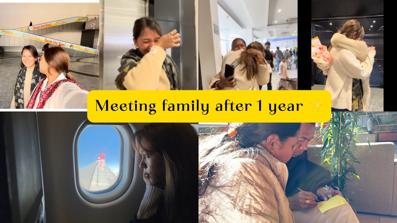 Back in their arms after a year… pure happiness 🫶 Part 1