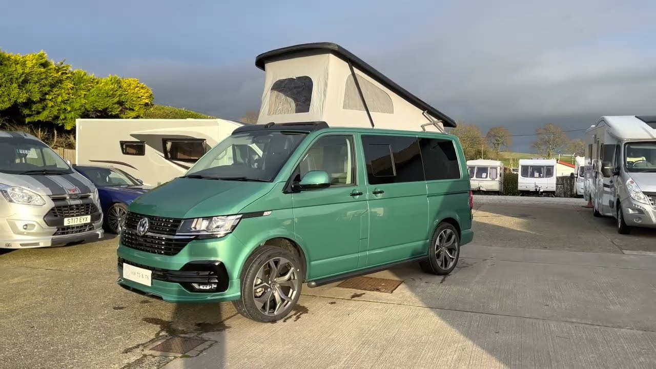 VW T6.1 - Revolution Ricos - DSG - Pop Top - Bay Leaf Green