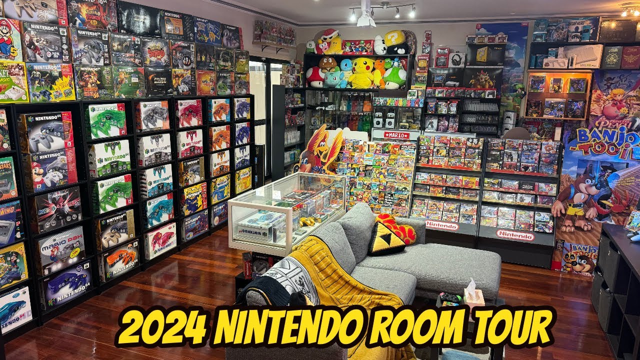 My 2024 Nintendo Museum Room Tour