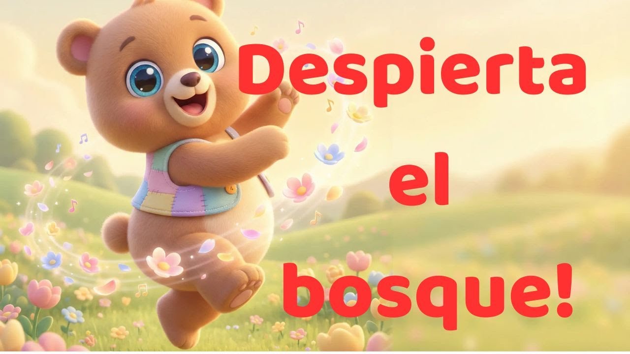 Despierta el bosque 🌸🐻🐰 | Canci&oacute;n infantil de primavera con animalitos | M&uacute;sica para ni&ntilde;os