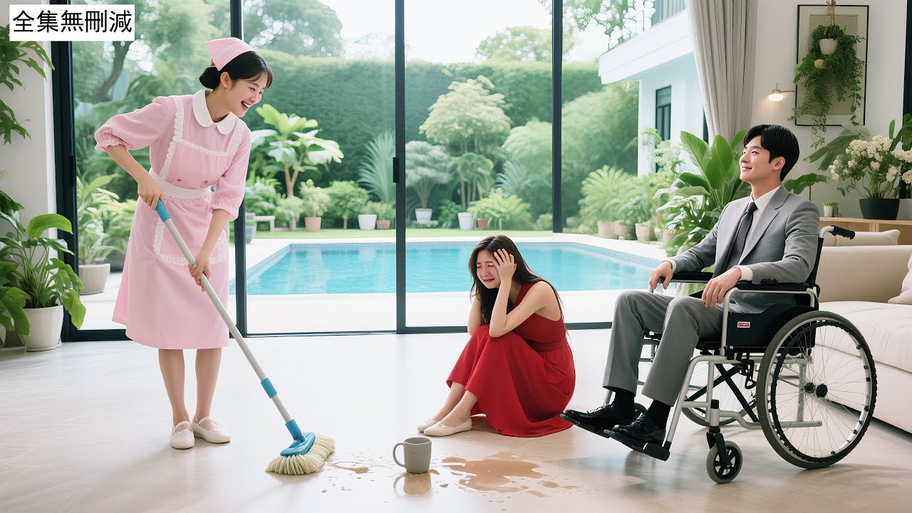 總裁不知腿疾是遭人下毒，善良小保姆故意絆倒壞人撒掉毒藥，奇跡治好殘腿總裁！從此小保姆被冷漠總裁寵成心尖尖，豪門上下把她當個寶