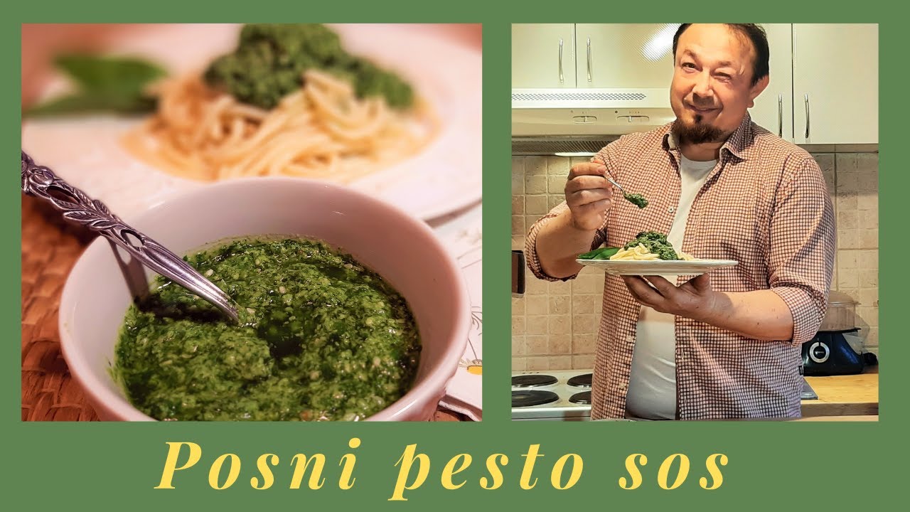 Posni Vegan Pesto Sos / recept od sremuša