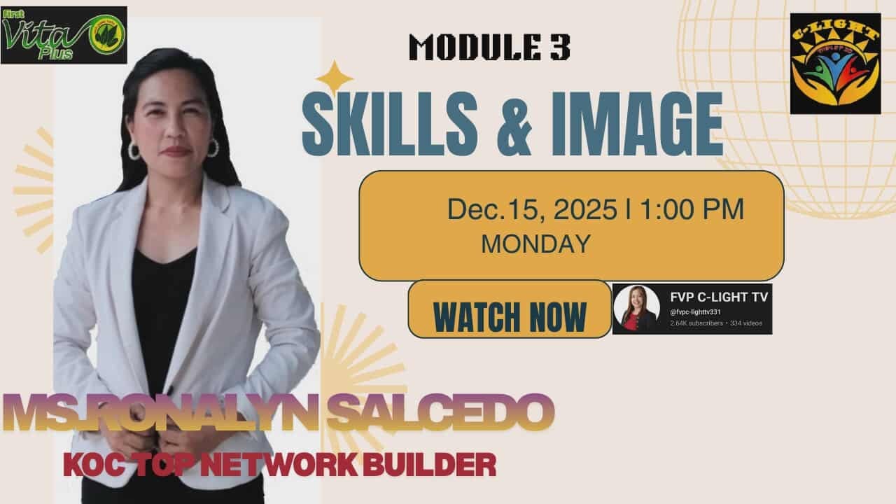 C-LIGHT TRAINING: MODULE 3: SKILLS AND IMAGE
