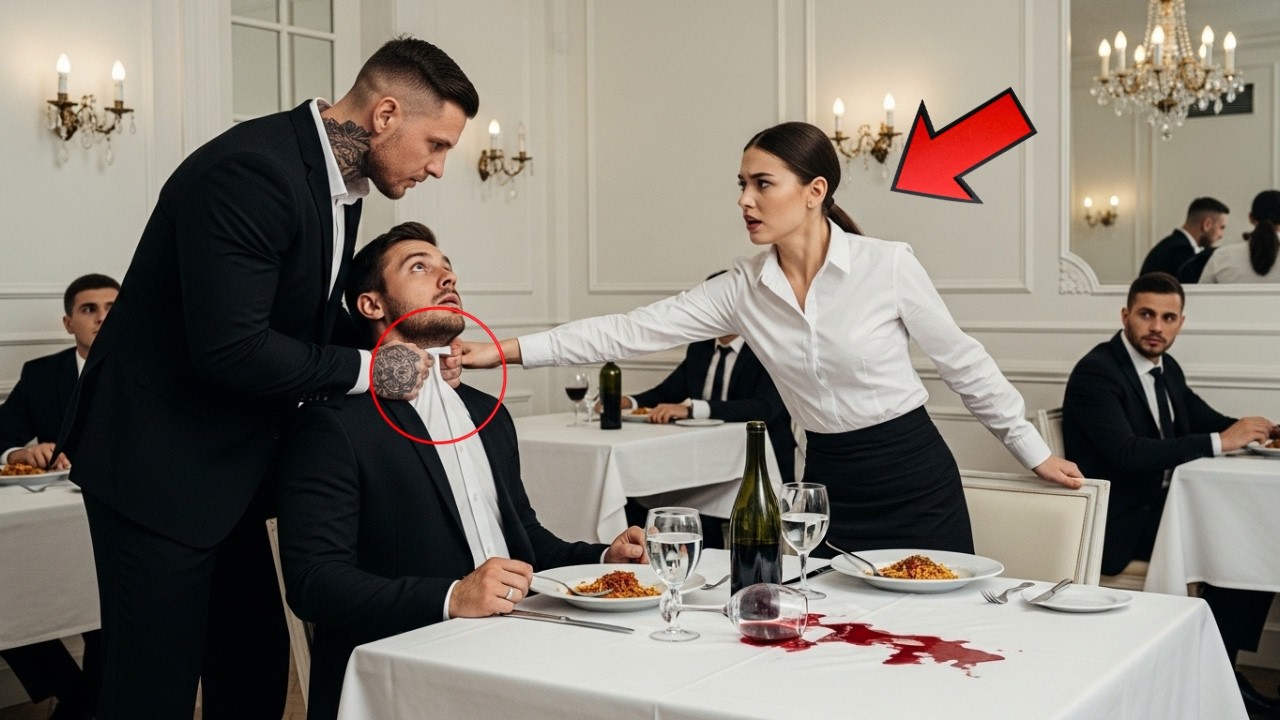 “Don’t Do It!” the Waitress Cried — The Mafia Boss Smiled and Made a Shocking Decision
