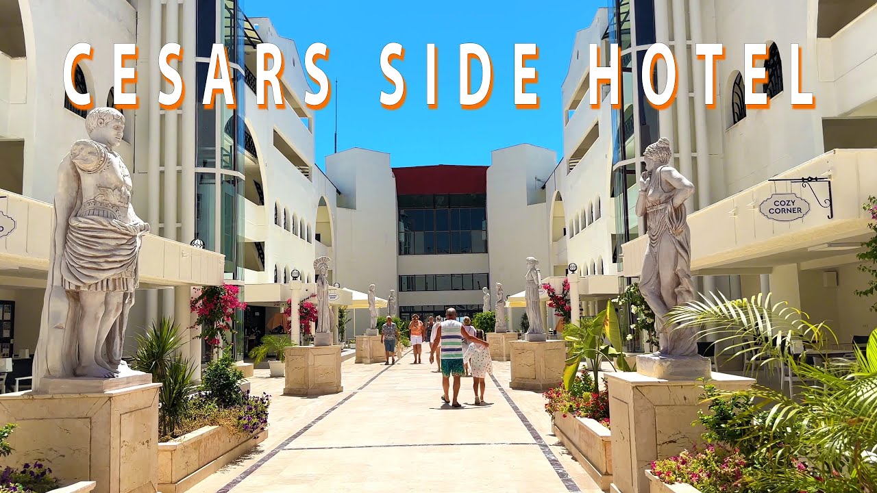 CESARS SIDE HOTEL 5* 4K. Side Türkei #side #türkei #cesars #sideturkey #sidetürkei