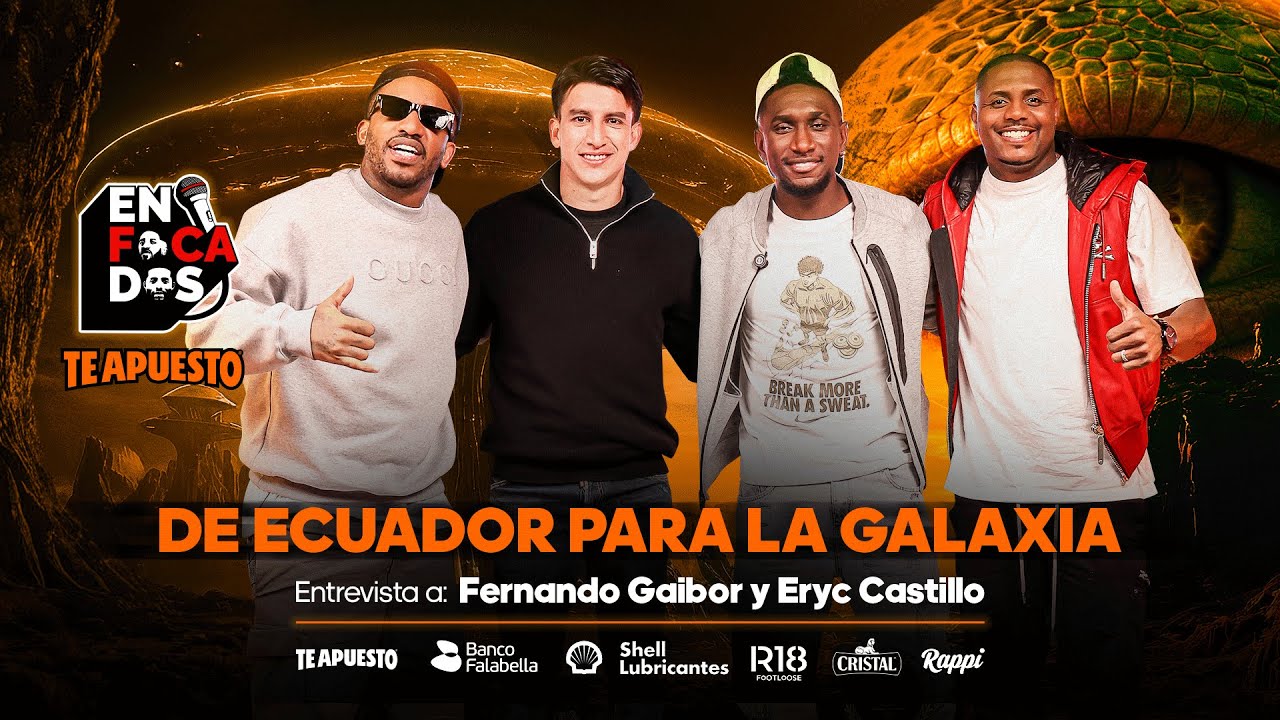 FERNANDO GAIBOR Y ERYC CASTILLO EN ENFOCADOS TE APUESTO CON JEFFERSON FARFÁN Y ROBERTO GUIZASOLA