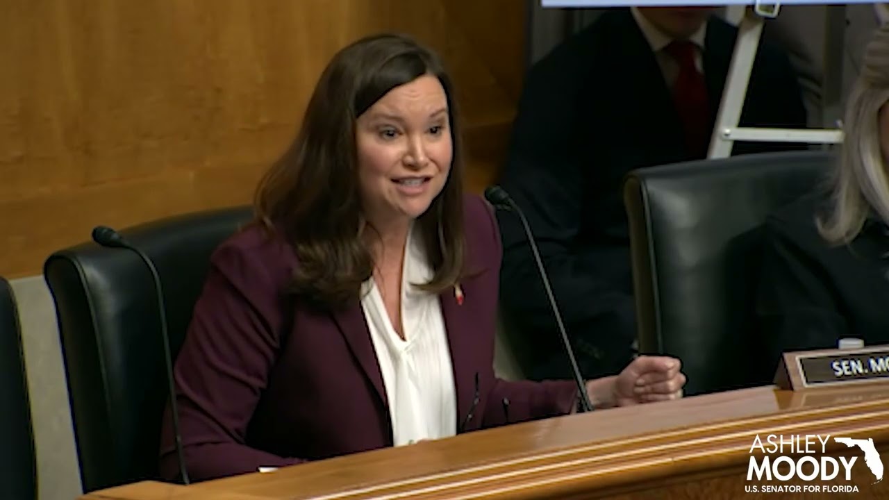 Senator Ashley Moody Exposing Fraud in America