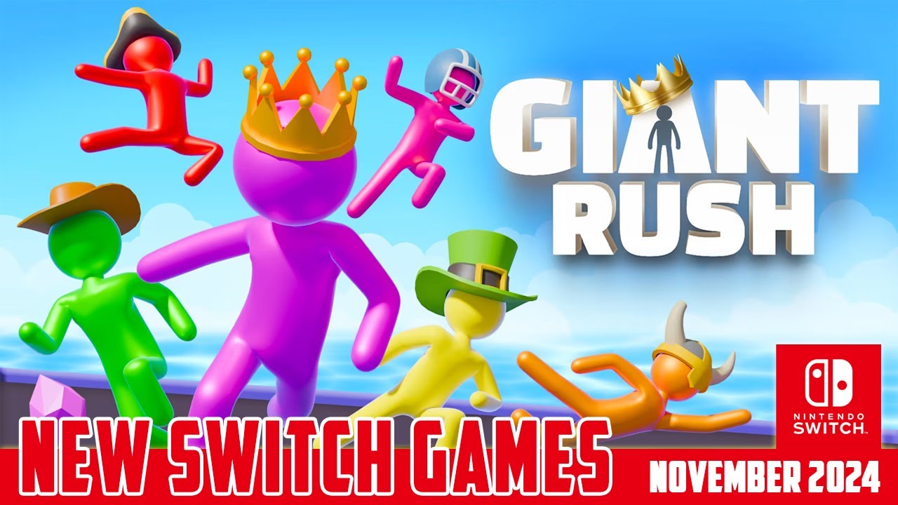 Giant Rush Gameplay Preview | New Switch Games