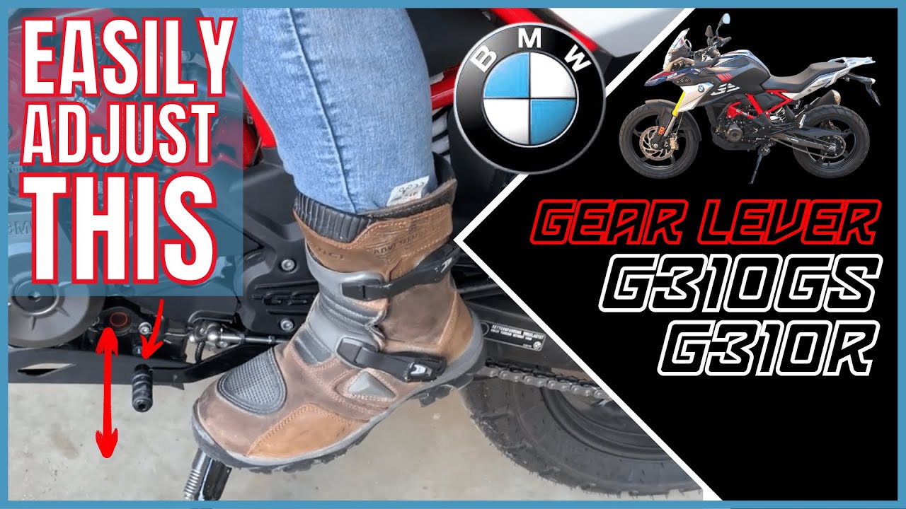 КАК ОТРЕГУЛИРОВАТЬ РЫЧАГ ПЕРЕКЛЮЧЕНИЯ ПЕРЕДАЧ BMW G310GS И G310R