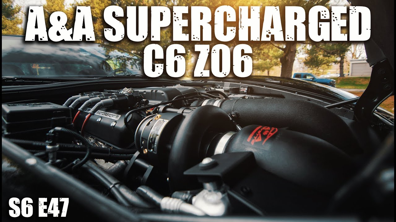 Стандартный C6 Z06 с головками Cam A&A Supercharged C6 Z06 | RPM S6 E47