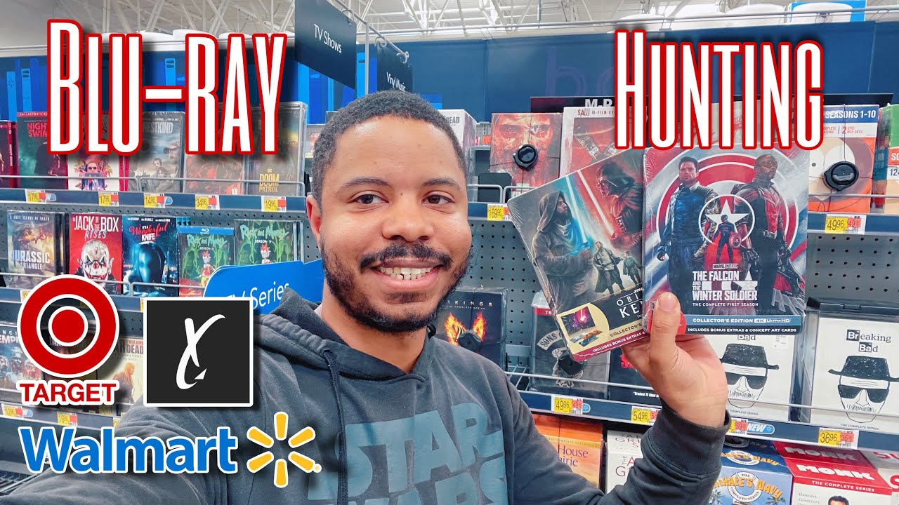 BLU-RAY HUNTING - WALMART CAME THROUGH! Disney Plus STEELBOOKS IN STOCK!!