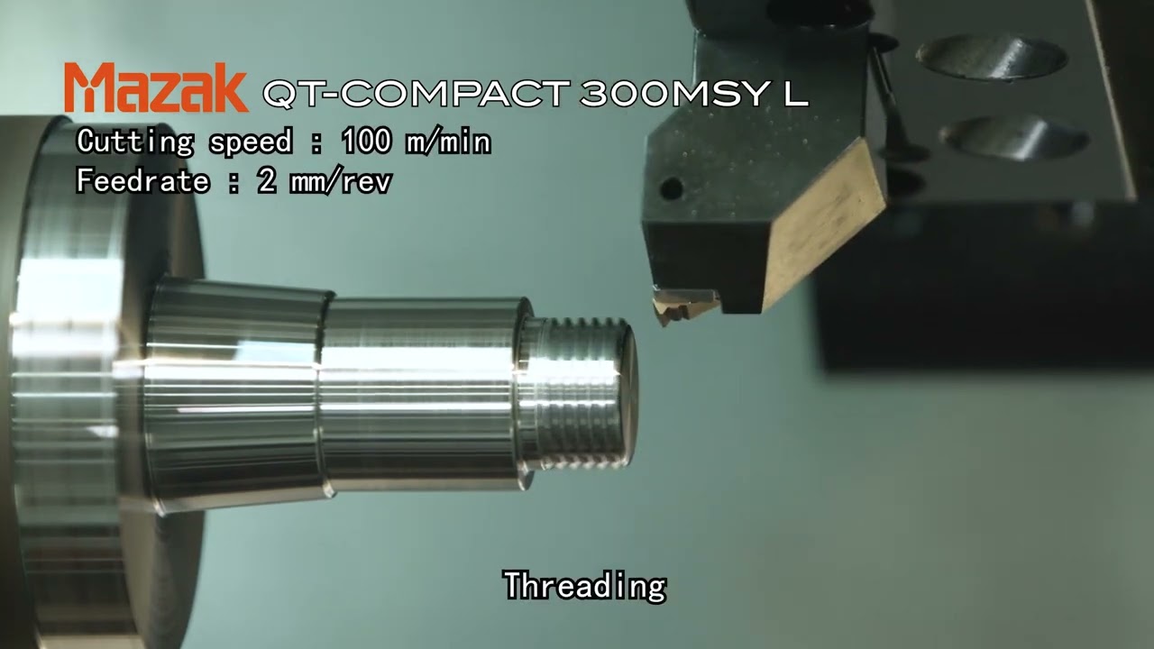 Mazak Quick Turn QT-COMPACT 300MSYL | CNC-Drehmaschine