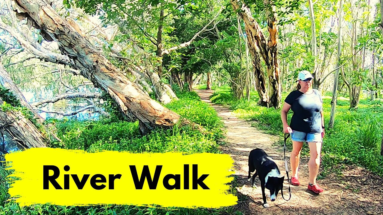 A Day in My Life River Walk in Townsville | Yard Work, Health Update & Kayaking Dreams