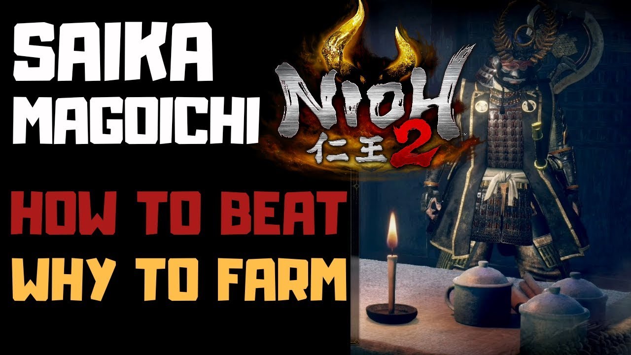 Why You Should Farm Nioh 2 Saika Magoichi | Greater Good Armor Smithing Text