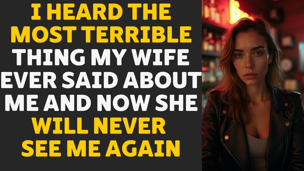 I Caught My Wife Saying Something Unforgivable — and I Walked Out of Her Life Forever