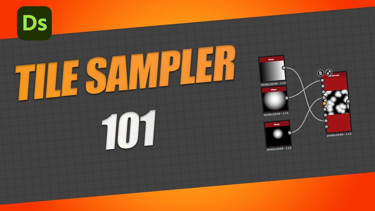 Tile Sampler 101 - Substance Designer Tutorial - #1