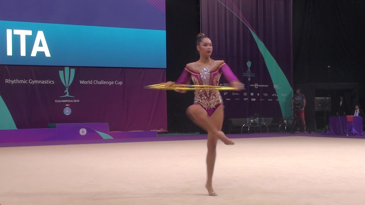 Alexandra Agiurgiuculese ITA Hoop EF World Challenge Cup Cluj 25 August 2019